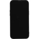 iPhone 13 Pro Max Case Hülle - Soft Touch Kartenhalter - Schwarz
