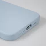 Coque iPhone 15 Pro - Soft Touch - Bleu clair