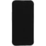 Coque iPhone 15 Pro - plastique ultra fin semi-transparent mat - Gris