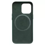 iPhone 14 Pro Max Case Hülle - Qialino Echtleder (MagSafe kompatibel) grün