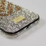 Coque iPhone 13 Pro Max - Shiny Lines  - Or
