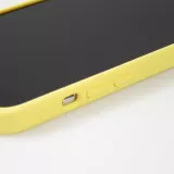 Coque iPhone 15 Pro - Soft Touch - Jaune