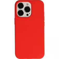iPhone 15 Pro Case Hülle - Soft Touch - Rot