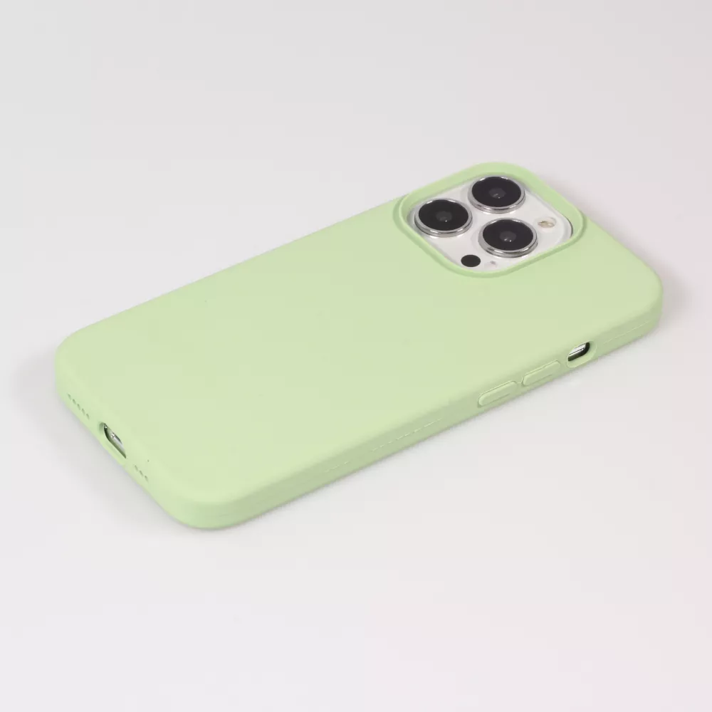 Coque iPhone 15 Pro Max - Soft Touch - Vert clair