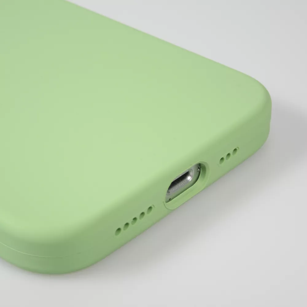 Coque iPhone 15 Pro Max - Soft Touch - Vert clair