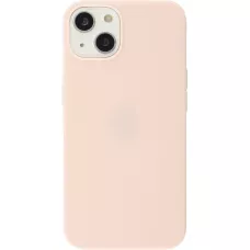 Coque iPhone 13 mini - Silicone Mat - Rose clair