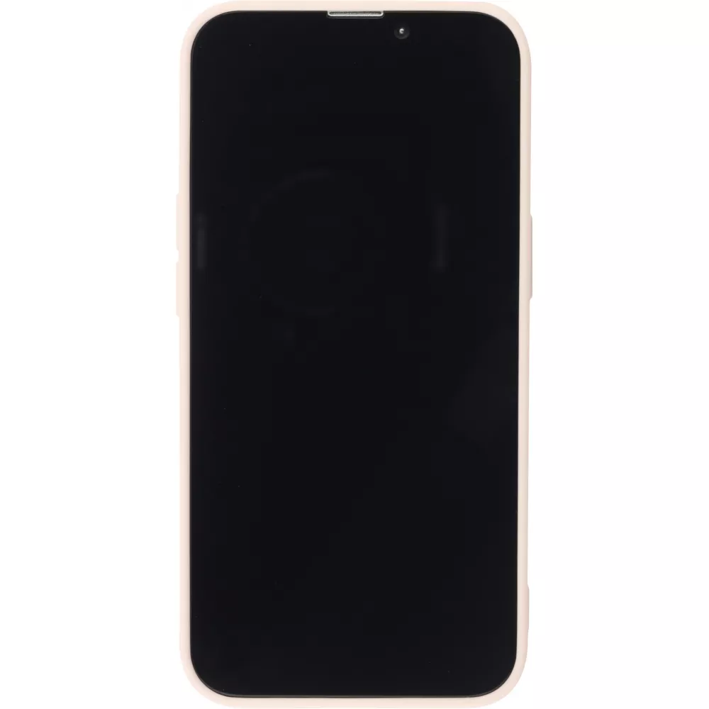 Coque iPhone 13 mini - Silicone Mat - Rose clair
