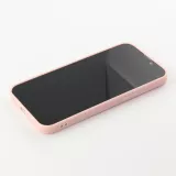 Coque iPhone 13 mini - Silicone Mat - Rose clair