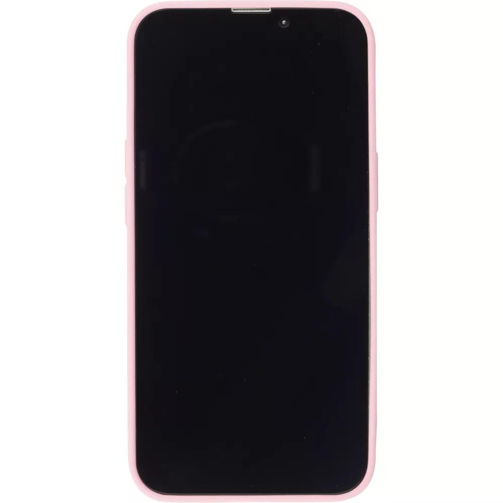 Coque iPhone 13 - Silicone Mat - Rose foncé