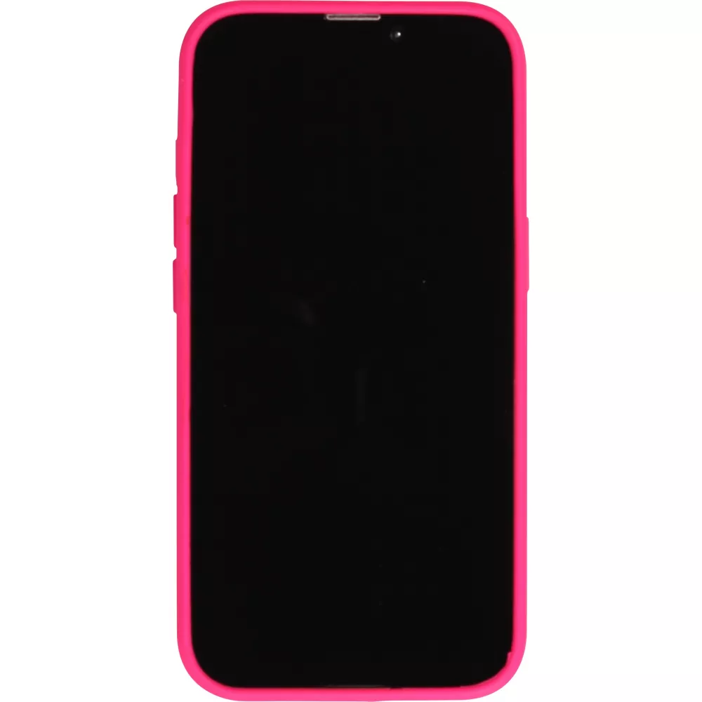 Coque iPhone 13 - Soft Touch - Rose foncé