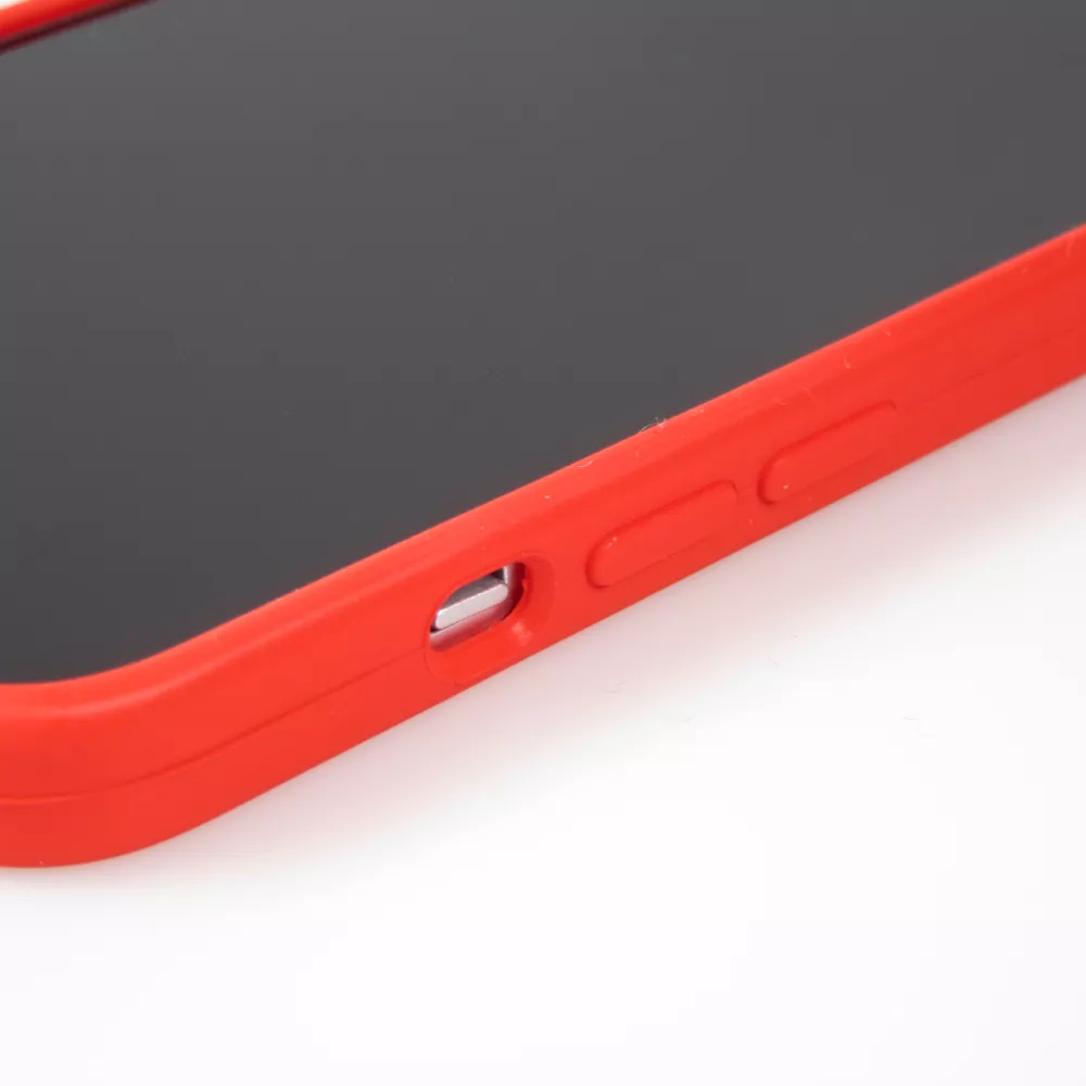 iPhone 15 Plus Case Hülle - Soft Touch - Rot