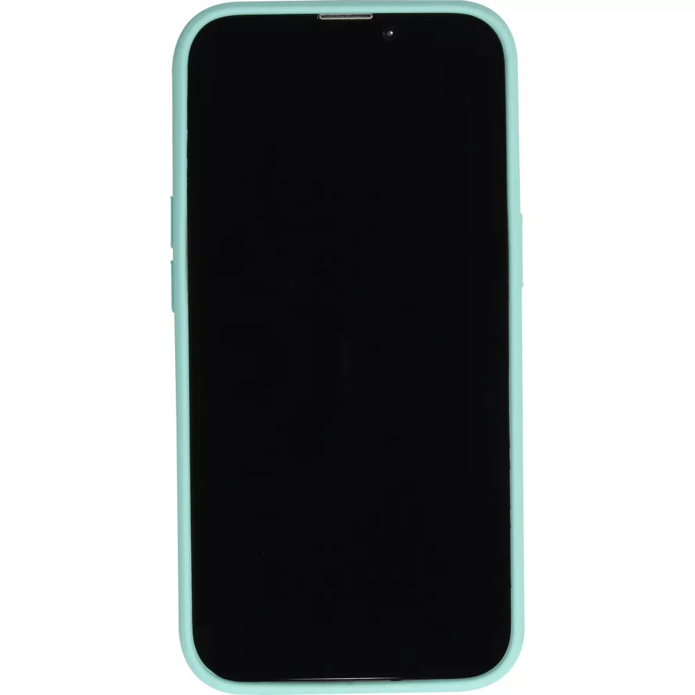 Coque iPhone 13 - Soft Touch - Turquoise