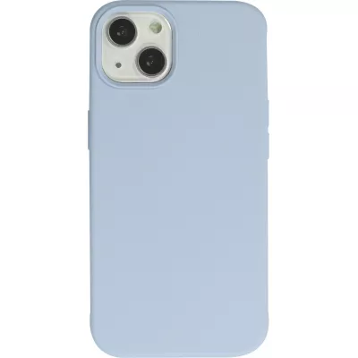 Coque iPhone 13 - Soft Touch - Bleu clair