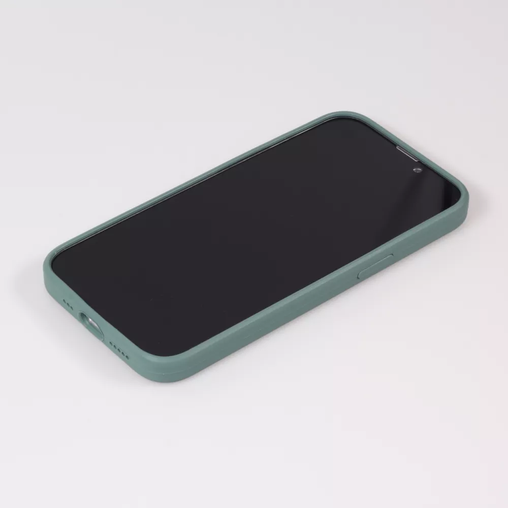 Coque iPhone 15 - Soft Touch - Vert foncé