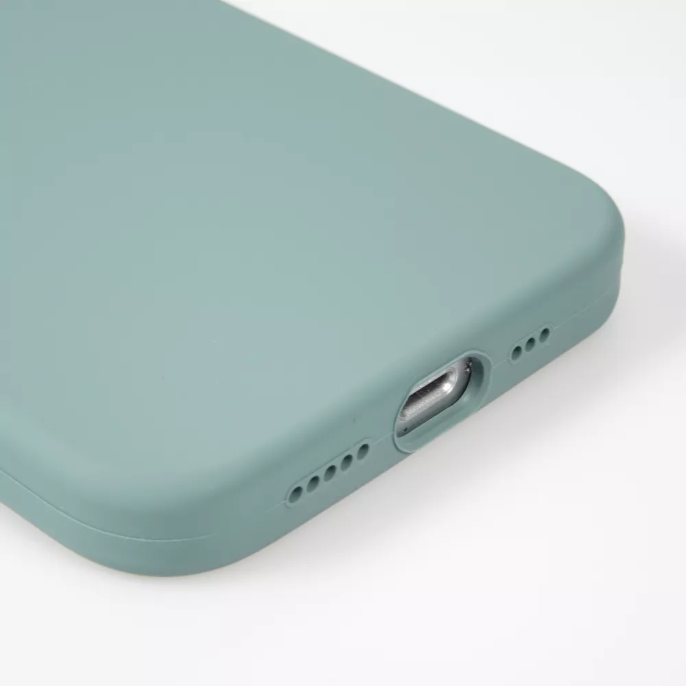 Coque iPhone 15 - Soft Touch - Vert foncé