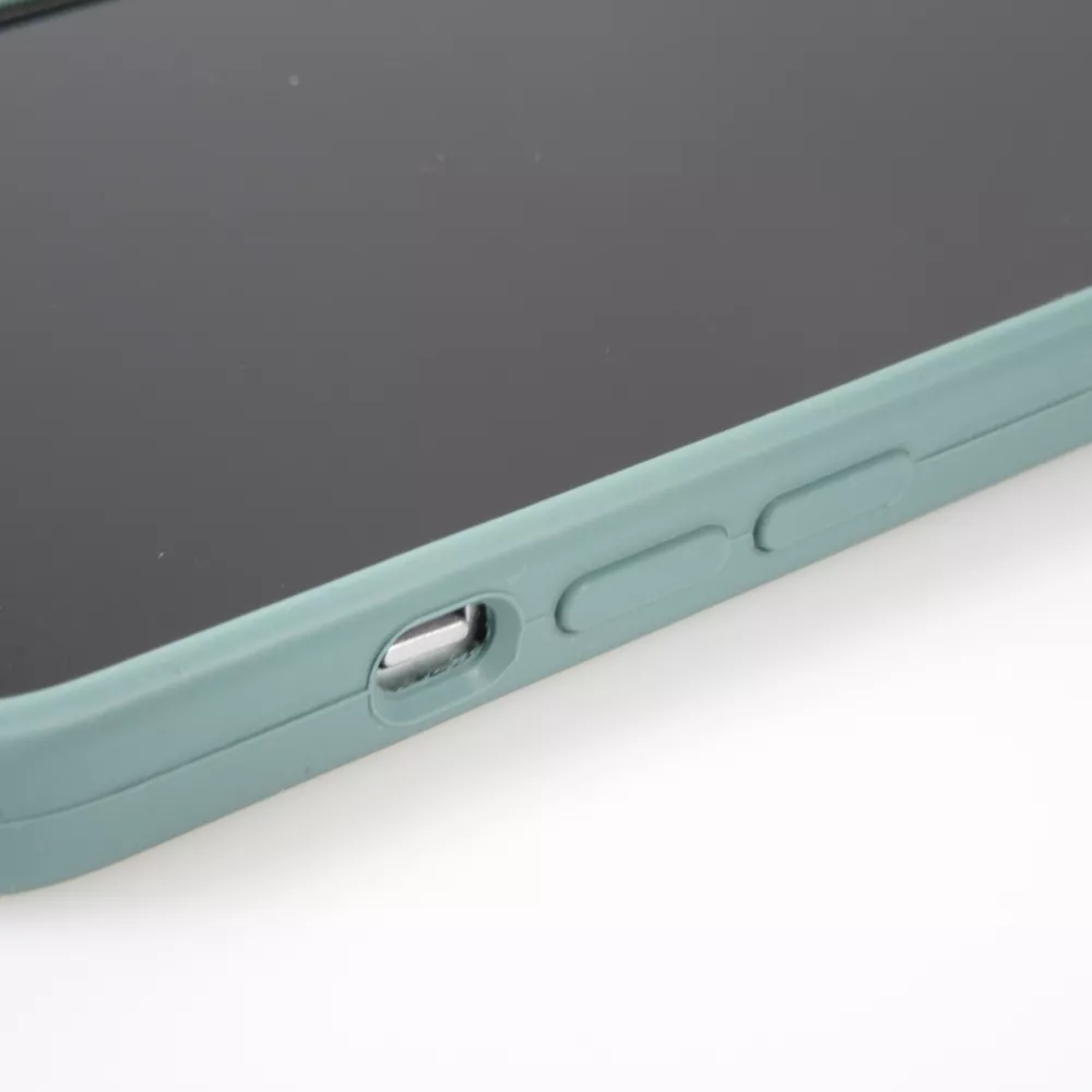 Coque iPhone 15 - Soft Touch - Vert foncé