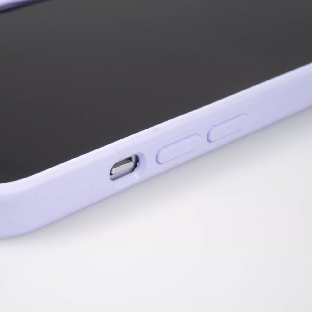 Coque iPhone 15 - Soft Touch - Violet