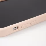 Coque iPhone 13 - Soft Touch rose pâle