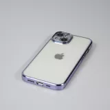 Coque iPhone 14 - Electroplate - Violet