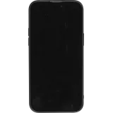 iPhone 14 Case Hülle - Weiches Silikongel mit Kameraschutz - Zwei Schlangen - Schwarz