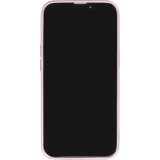 Coque iPhone 15 Plus - Gel souple avec vitre de protection caméra MagSafe - Rose