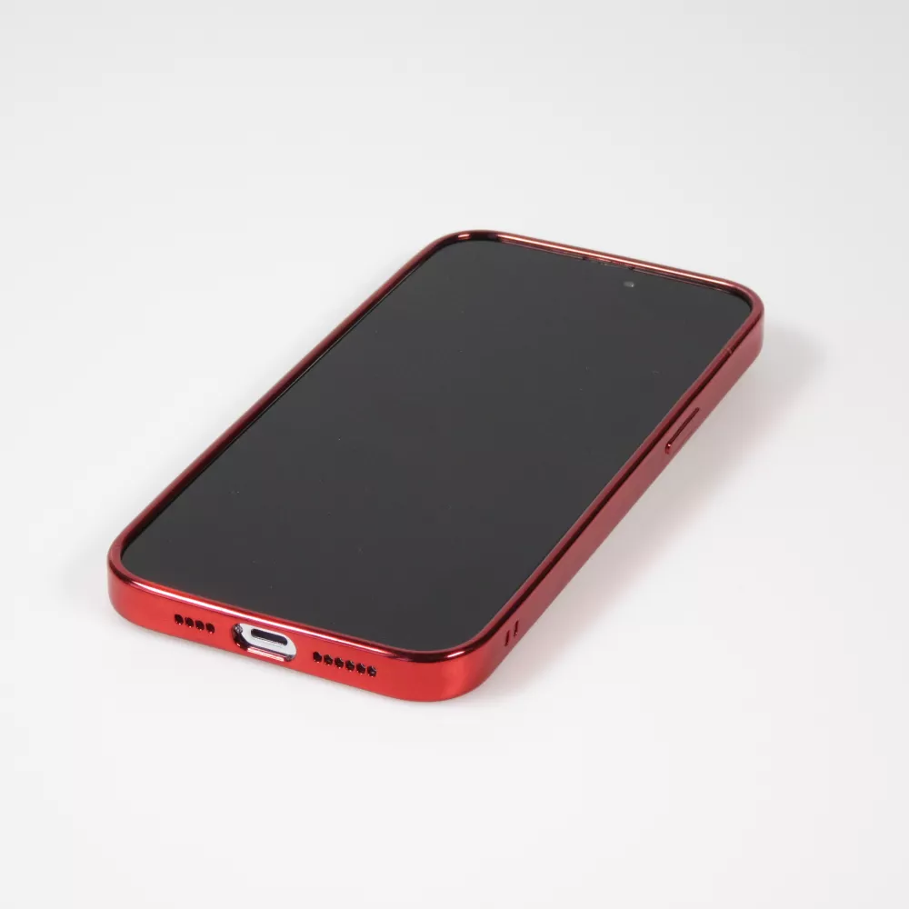Coque Samsung Galaxy S24 Ultra - Electroplate avec MagSafe - Rouge