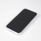 Coque iPhone 14 Pro Max - Gel silicone Machine Armor Type-G20 MagSafe - Bleu clair