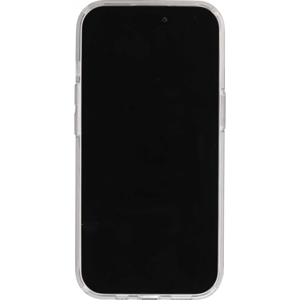 Coque iPhone 14 Pro Max - Gel silicone Machine Armor Type-G20 MagSafe - Bleu foncé