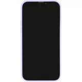 iPhone 14 Pro Max Case Hülle - Jelly cover glass semi-durchsichtig MagSafe - Light purple