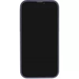 Coque iPhone 13 Pro - Jelly cover glass semi-transparente MagSafe - Navy blue