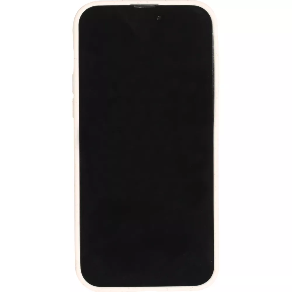 iPhone 16 Pro Case Hülle - Bio Eco-Friendly biologisch Kompostierbar ökologisch - Weiss