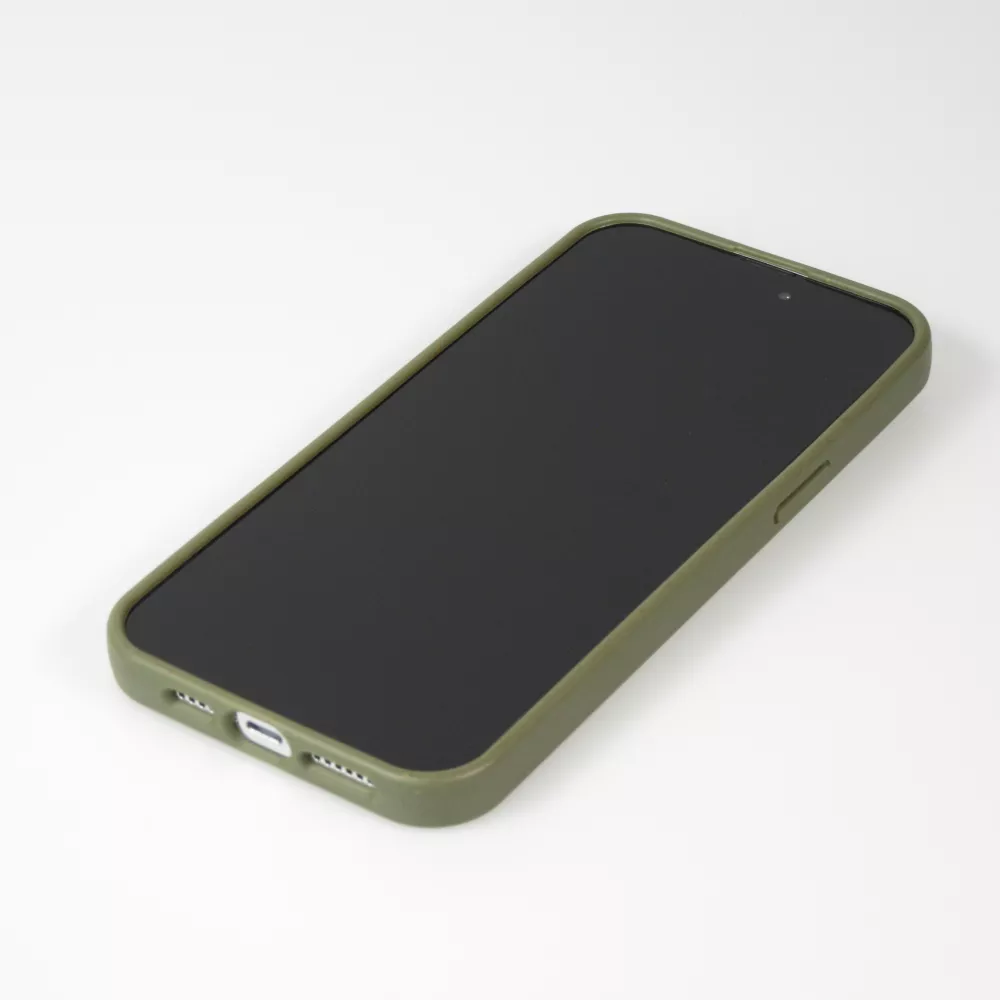 iPhone 14 Pro Max Case Hülle - Bioka Biologisch Abbaubar Eco-Friendly Kompostierbar - Seele der Schildkröte - Dunkelgrün
