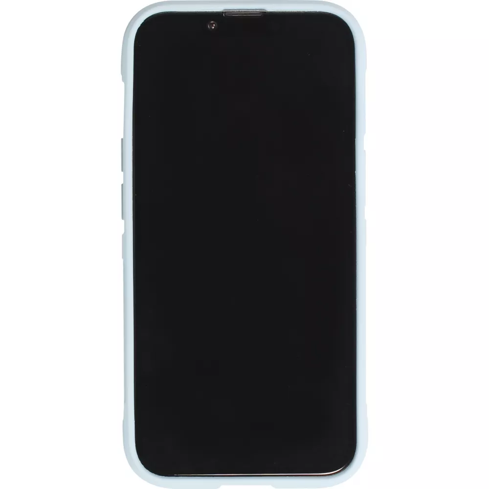 iPhone 14 Pro Max Case Hülle - Robustes Silikon mit Doppelter Schutzschicht - Hellblau