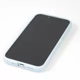 iPhone 14 Pro Max Case Hülle - Robustes Silikon mit Doppelter Schutzschicht - Hellblau