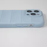 iPhone 14 Pro Max Case Hülle - Robustes Silikon mit Doppelter Schutzschicht - Hellblau