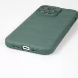 Coque iPhone 14 Pro - Silicone renforcé avec double couche de protection - Vert
