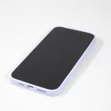 iPhone 14 Pro Max Case Hülle - Soft Touch mit Ring - Hellviolett