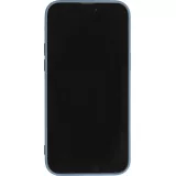 iPhone 14 Pro Max Case Hülle - Soft Touch mit Ring - Blau