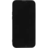 iPhone 14 Pro Case Hülle - Soft Touch mit Ring - Schwarz
