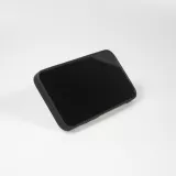iPhone 14 Pro Case Hülle - Soft Touch mit Ring - Schwarz