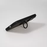 iPhone 14 Pro Case Hülle - Soft Touch mit Ring - Schwarz