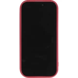 iPhone 15 Pro Max Case Hülle - Gel Silikon super flexibel mit 360 Grad Dämpfer - Rot