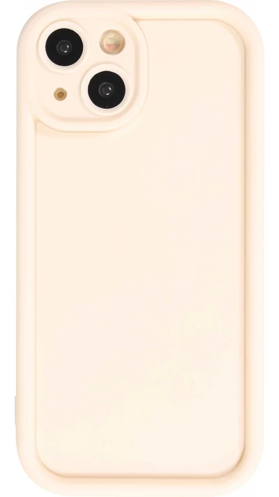 Coque iPhone 14 - gel silicone super flexible avec absorbeur de 360 degr&eacute;s - Blanc