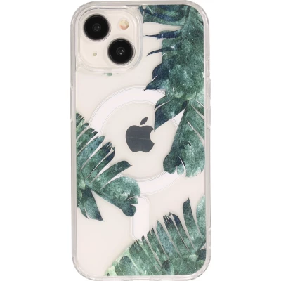 iPhone 15 Case H&uuml;lle - Gel Silikon MagSafe - Spring Vibes Flowers Nr. - 3