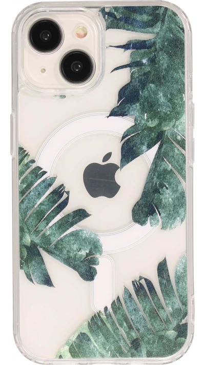 iPhone 15 Case H&uuml;lle - Gel Silikon MagSafe - Spring Vibes Flowers Nr. - 3