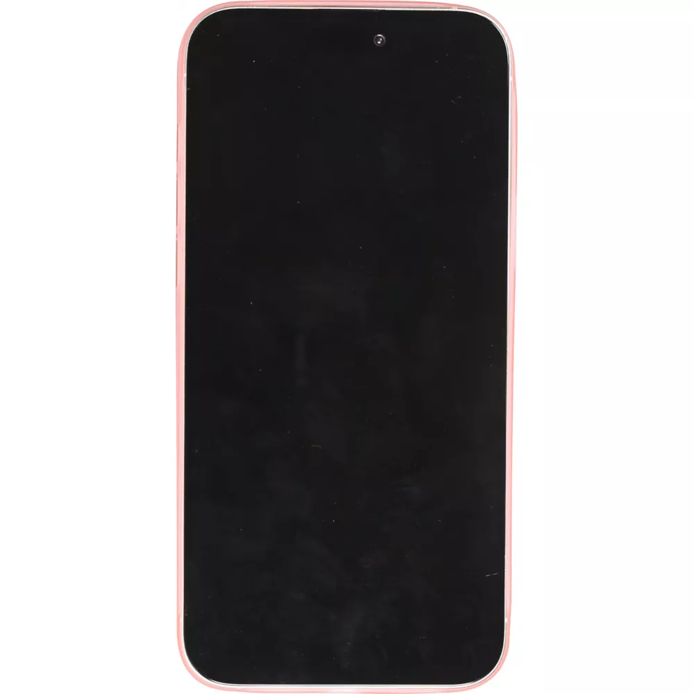 Coque iPhone 15 - Plastique ultra fin semi-transparent mat - Rose