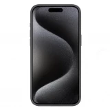 Coque iPhone 15 Pro - E-Ink Display DIY avec technologie NFC pour photo personnalisée - Noir