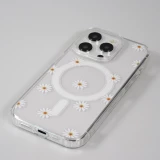 Coque iPhone 15 Pro - Gel silicone MagSafe - Spring Vibes Flowers Nr. - 1