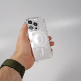 Coque iPhone 15 Pro - Gel silicone MagSafe - Spring Vibes Flowers Nr. - 1
