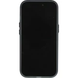 Coque iPhone 15 Pro Max - MWK Cyber Grid silicone avec MagSafe - Noir